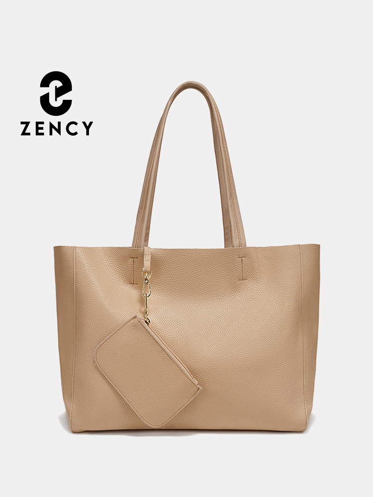 Luxury Bags Shopping - Zency Echt Lederen Grote Tote Bags