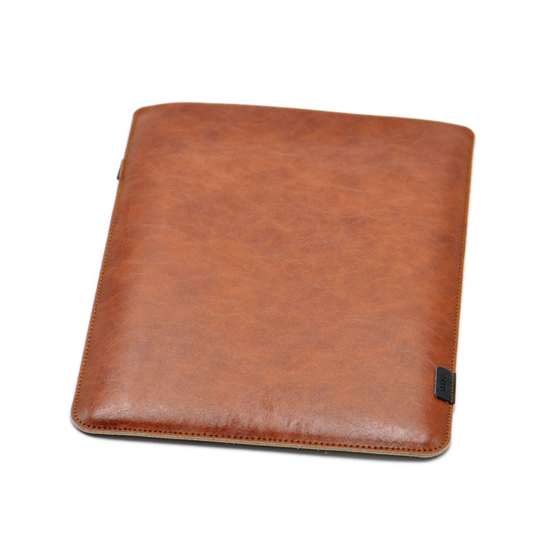 Briefcase Leather Slim - Ultradunne superslanke hoes, microvezel lederen laptoptas