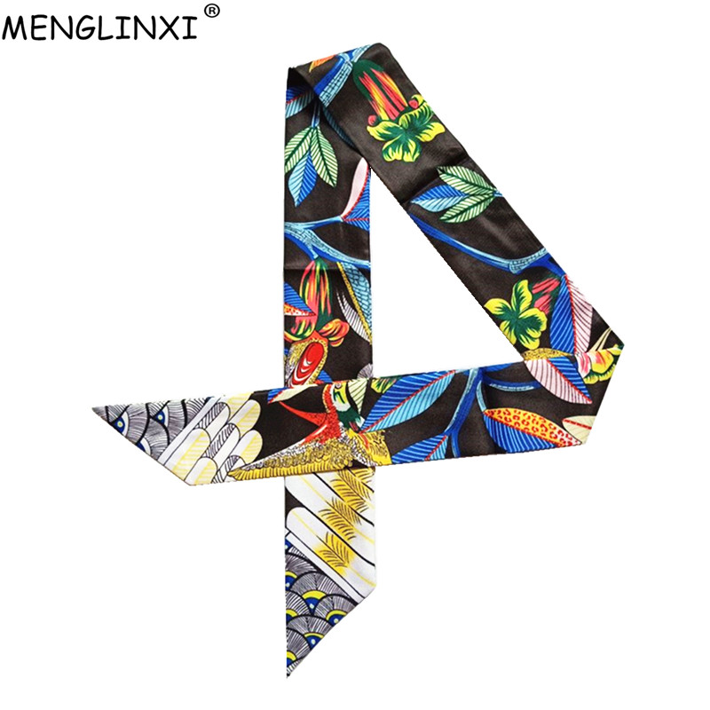 Luxury Bags Shopping - Luxe Merk Hummingbird Print Skinny Zijden