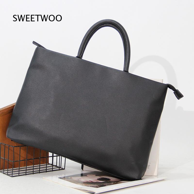 Slanke laptoptas voor heren, z - Briefcase Leather Slim recensie en prijs