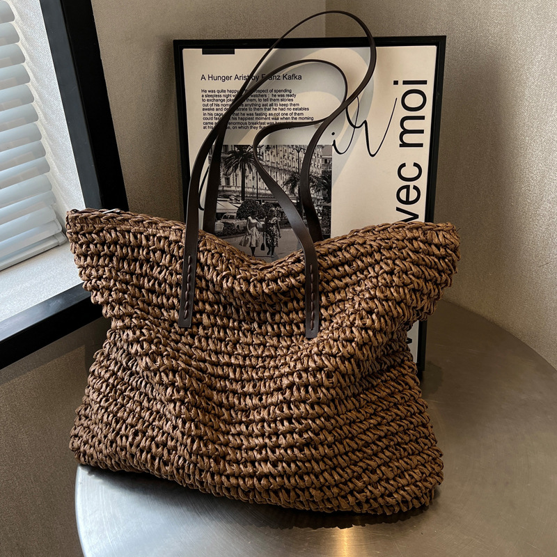 Strooien geweven draagtassen,  - Luxury Bags Shopping recensie en prijs