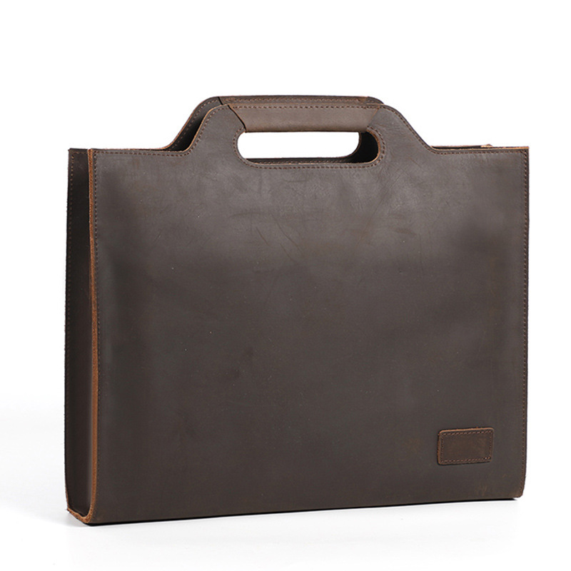 Newsbirds Dikke Lederen Zwarte - Briefcase Leather Slim recensie en prijs