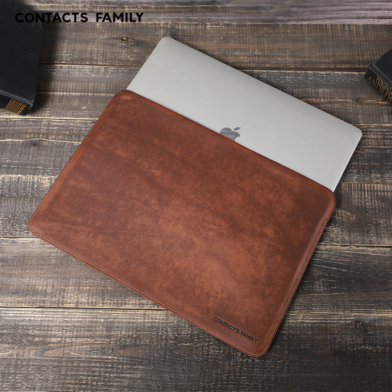 2026 Crazy Horse lederen lapto - Briefcase Leather Slim recensie en prijs