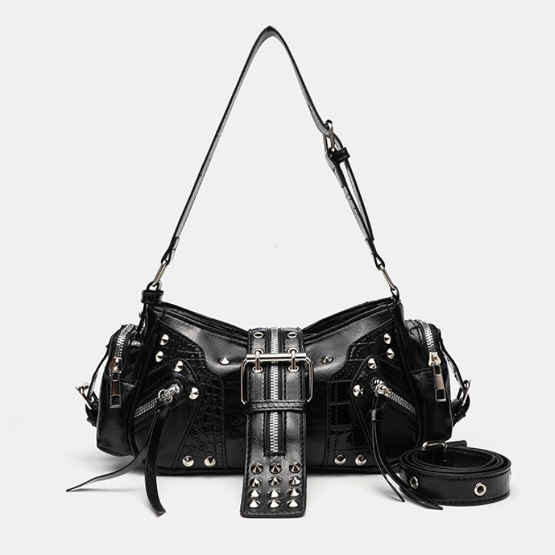Gotische handtas met klinknage - Luxury Y2K Bags recensie en prijs