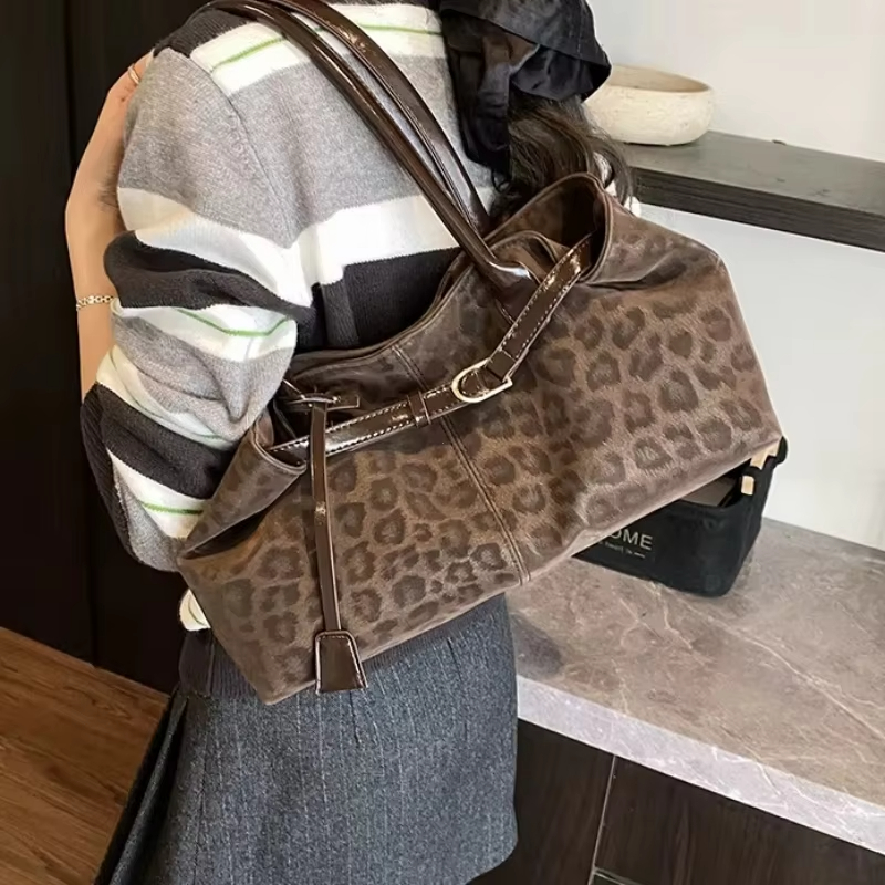 Luipaard PU lederen schouderta - Luxury Bags 2026 Trends recensie en prijs